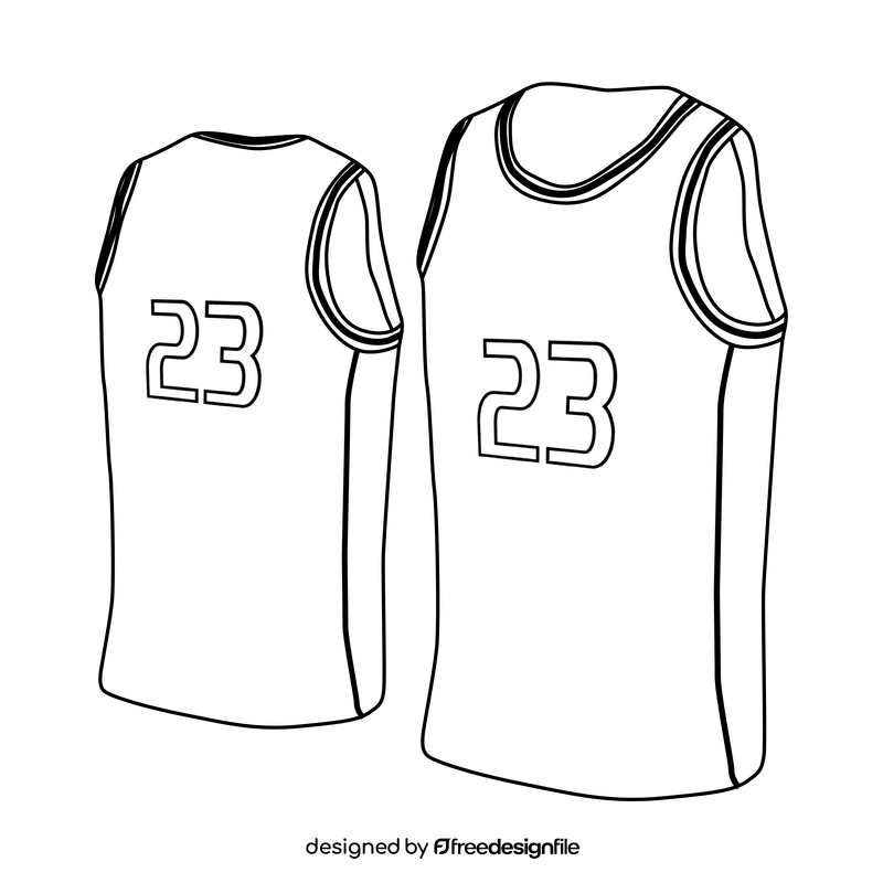 Free Printable Basketball Jersey Template