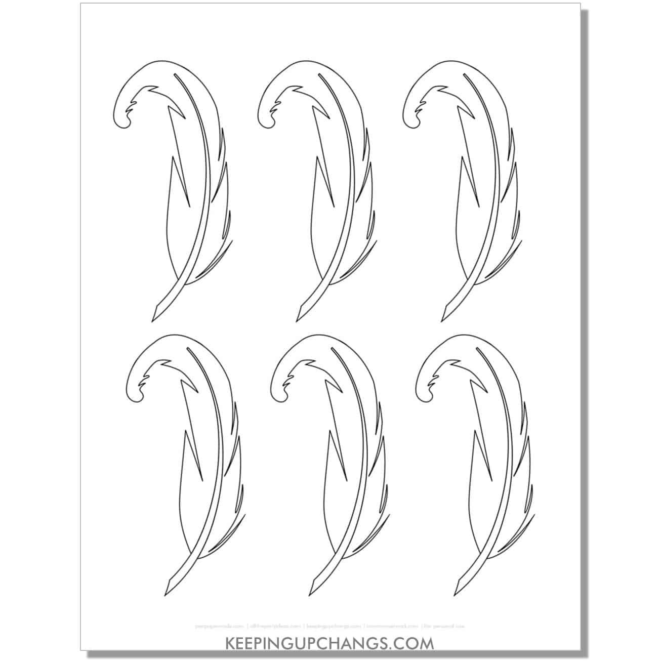 Best Free Printable Feather Outlines Templates Stencils Top Downloads Best Free Printable Feather Outlines Templates Stencils Top Downloads