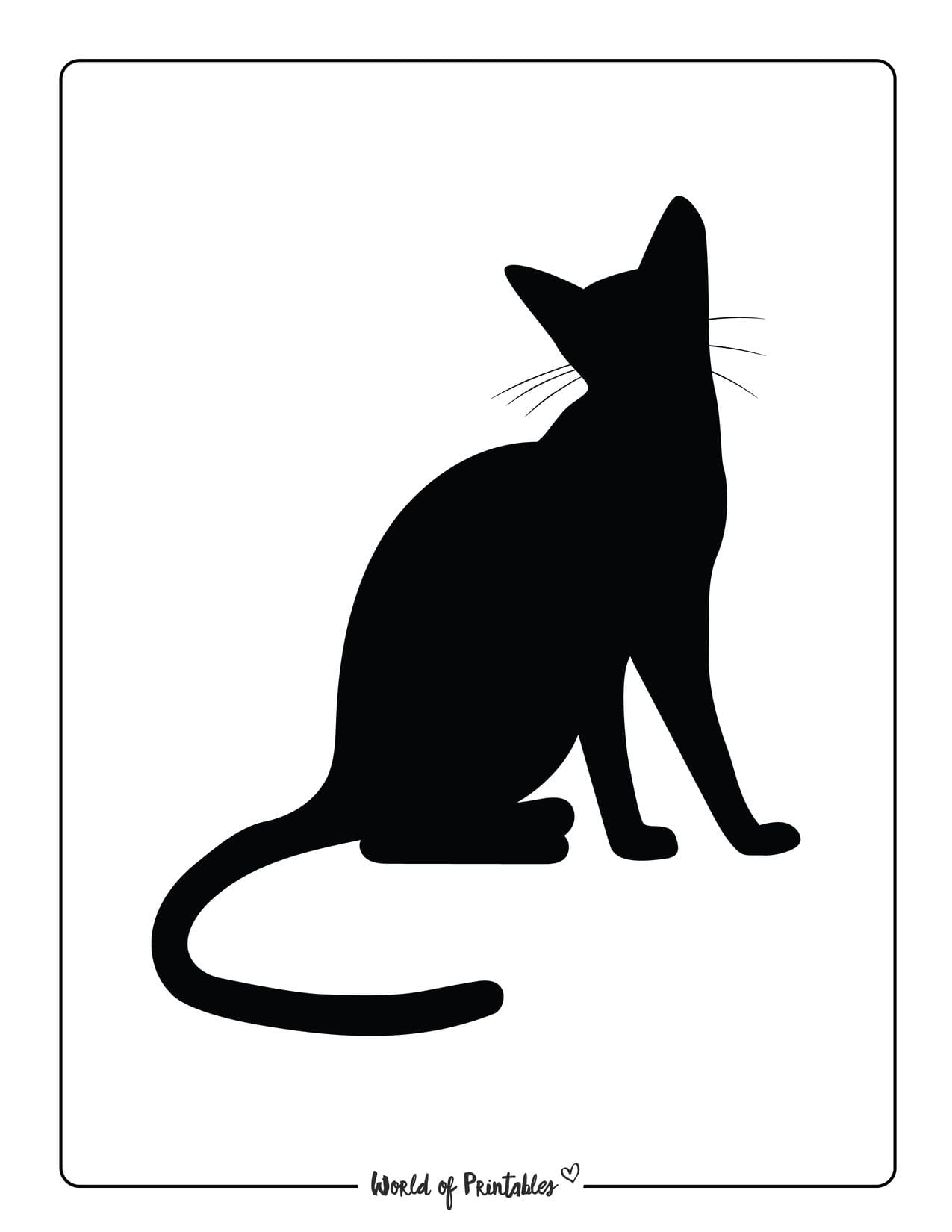 Free Printable Cat Templates Free Printable Cat Templates