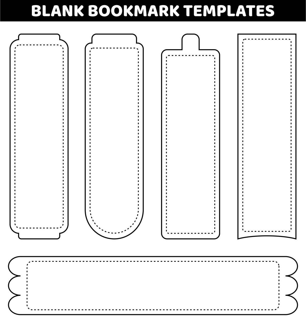 Bookmark Template Free Printable Bookmark Template Free Printable
