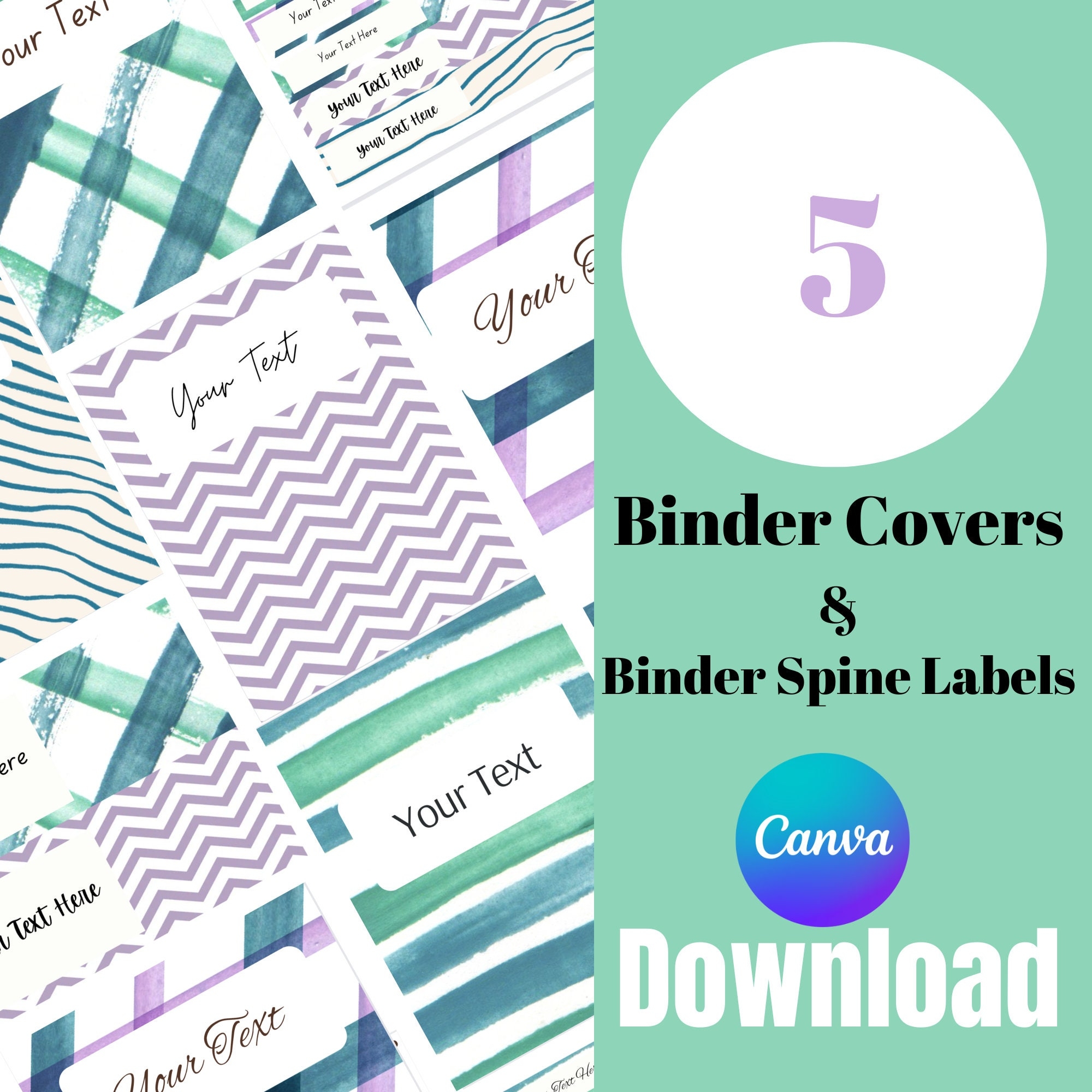 Blue And Purple Line Binder Covers Blue And Purple Line Binder 