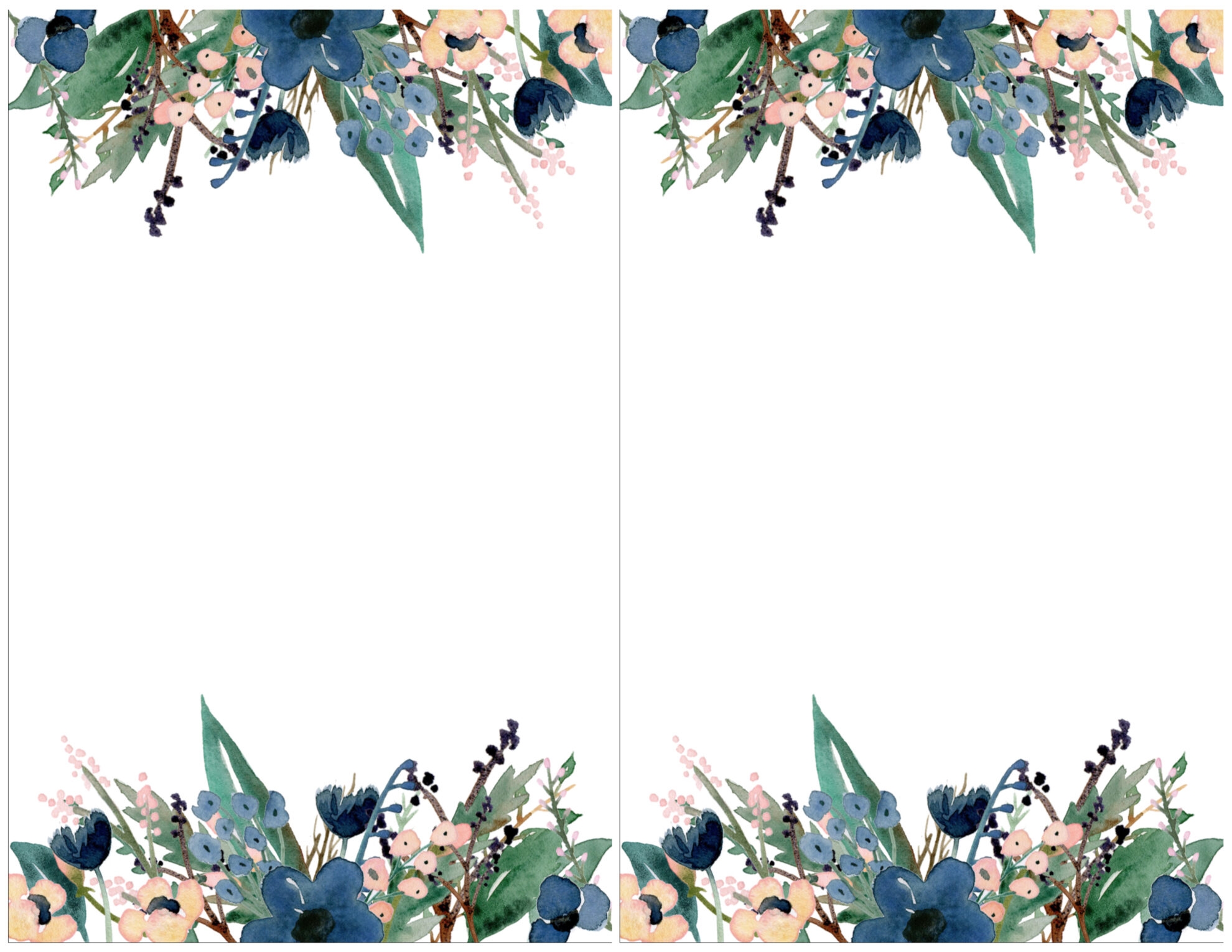 Blue Free Printable Invitation Templates Paper Trail Design Blue Free Printable Invitation Templates Paper Trail Design