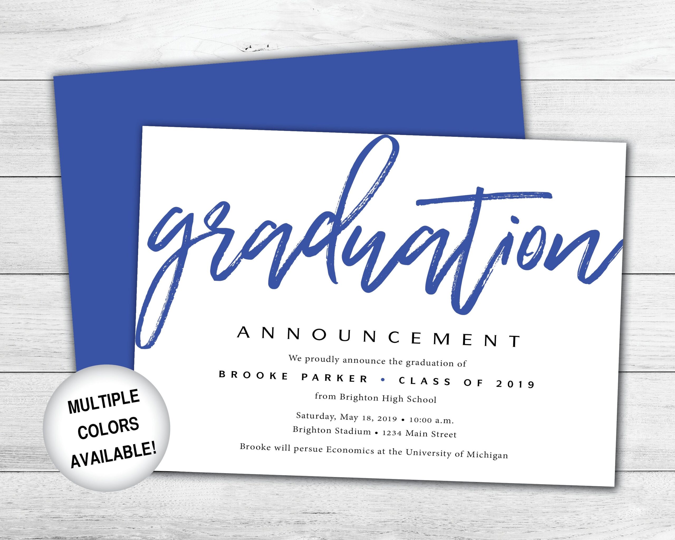 Free Printable Announcement Templates