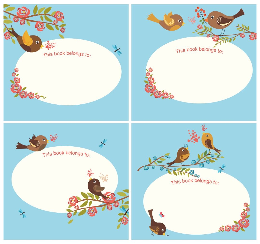 Bookplate Template Free Printable Bookplate Template Free Printable