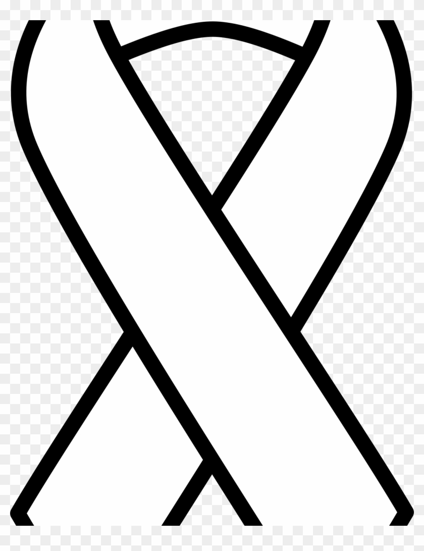 Breast Cancer Awareness Coloring Pages Cancer Ribbon Outline Breast Cancer Ribbon Free Transparent PNG Clipart Images Download