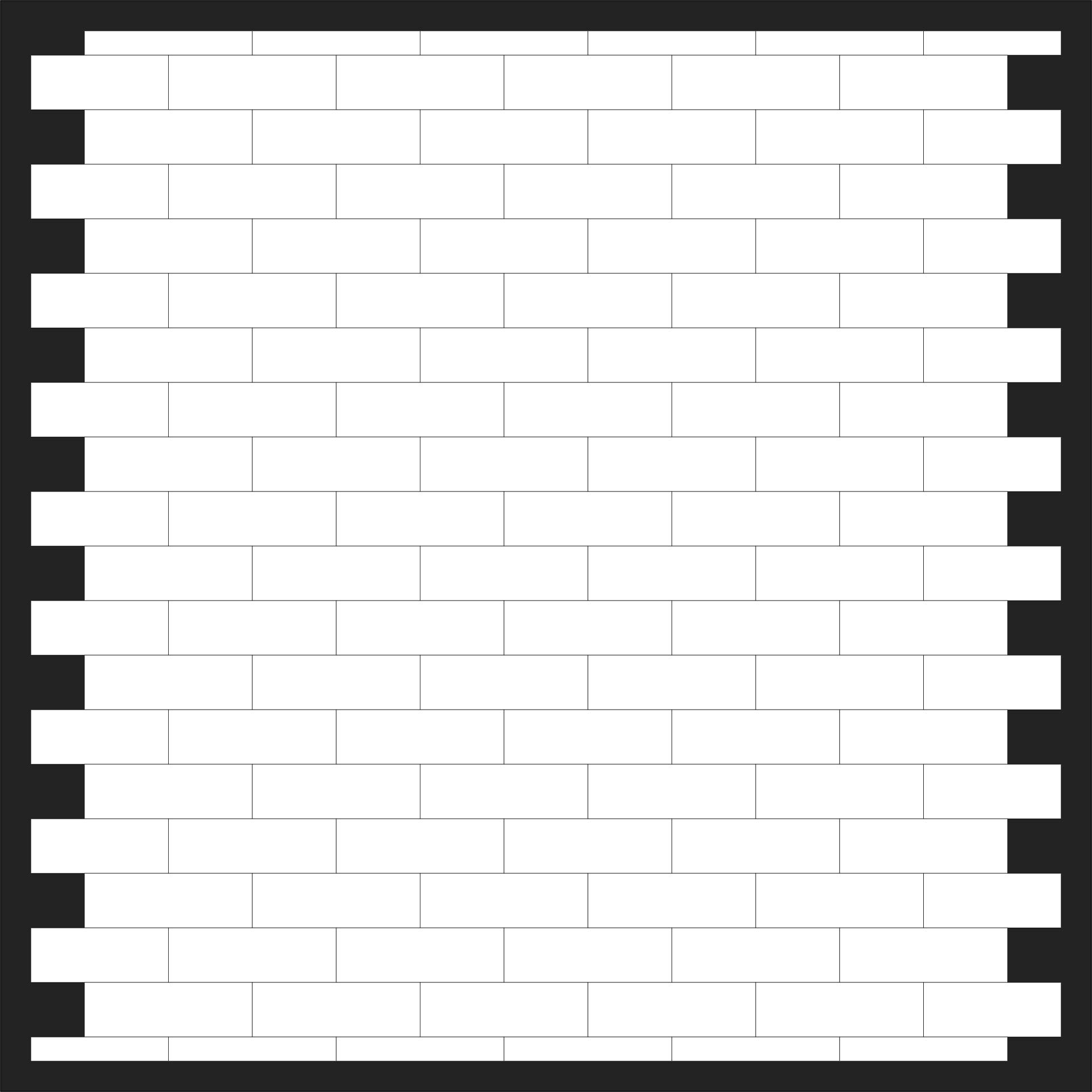 Free Printable Brick Template