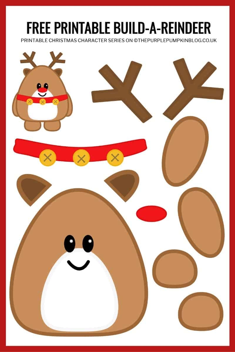 Free Printable Reindeer Templates