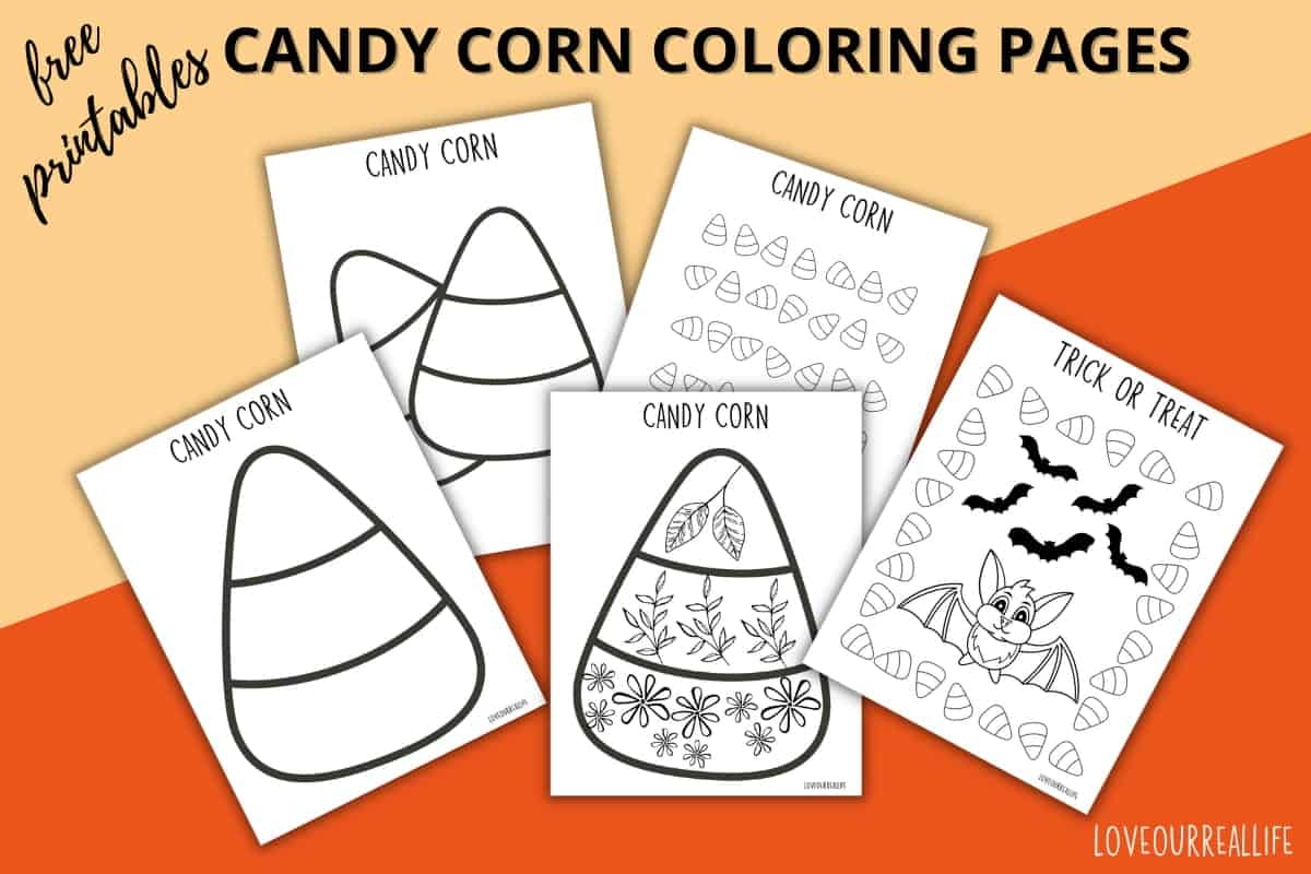 Candy Corn Template Free Printable