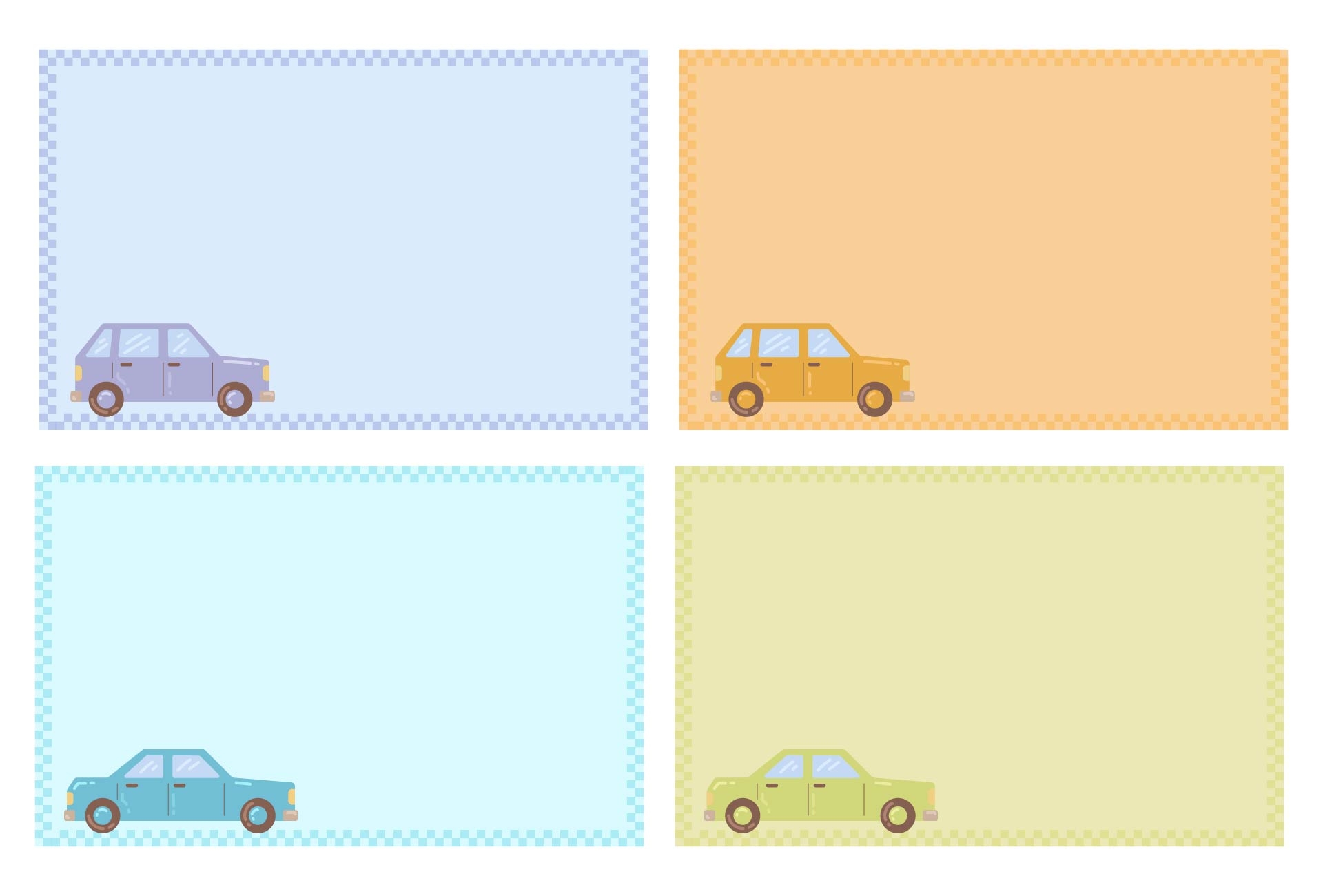 Car Rider Tags 6 Free PDF Printables Printablee
