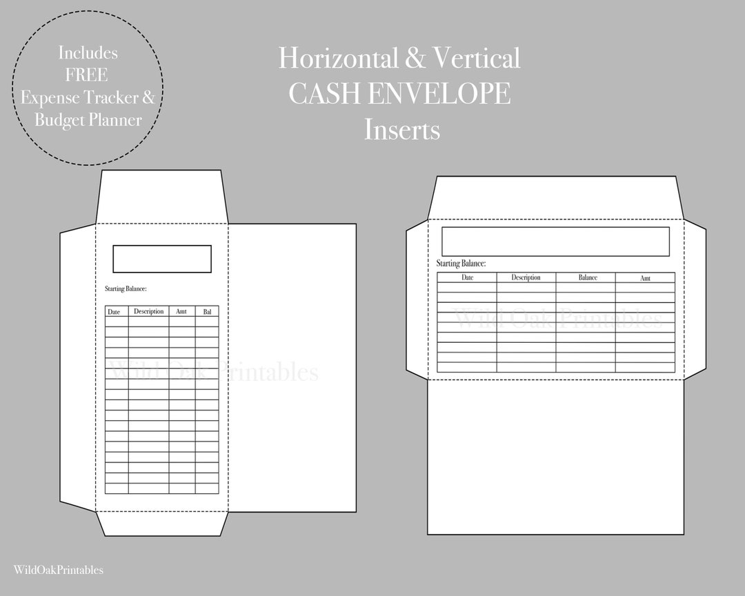 Free Printable Money Envelope Template Pdf