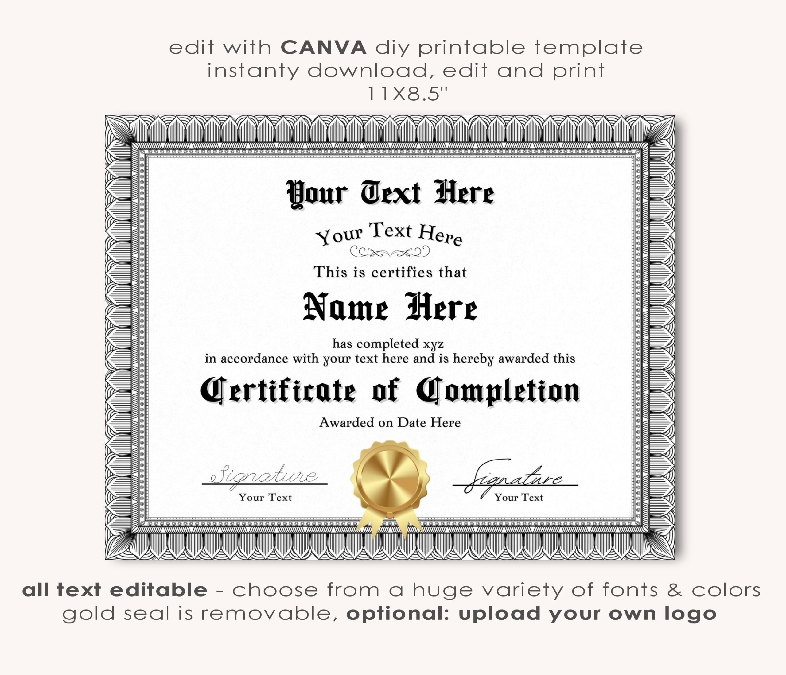 Free Printable Cna Certificate Template