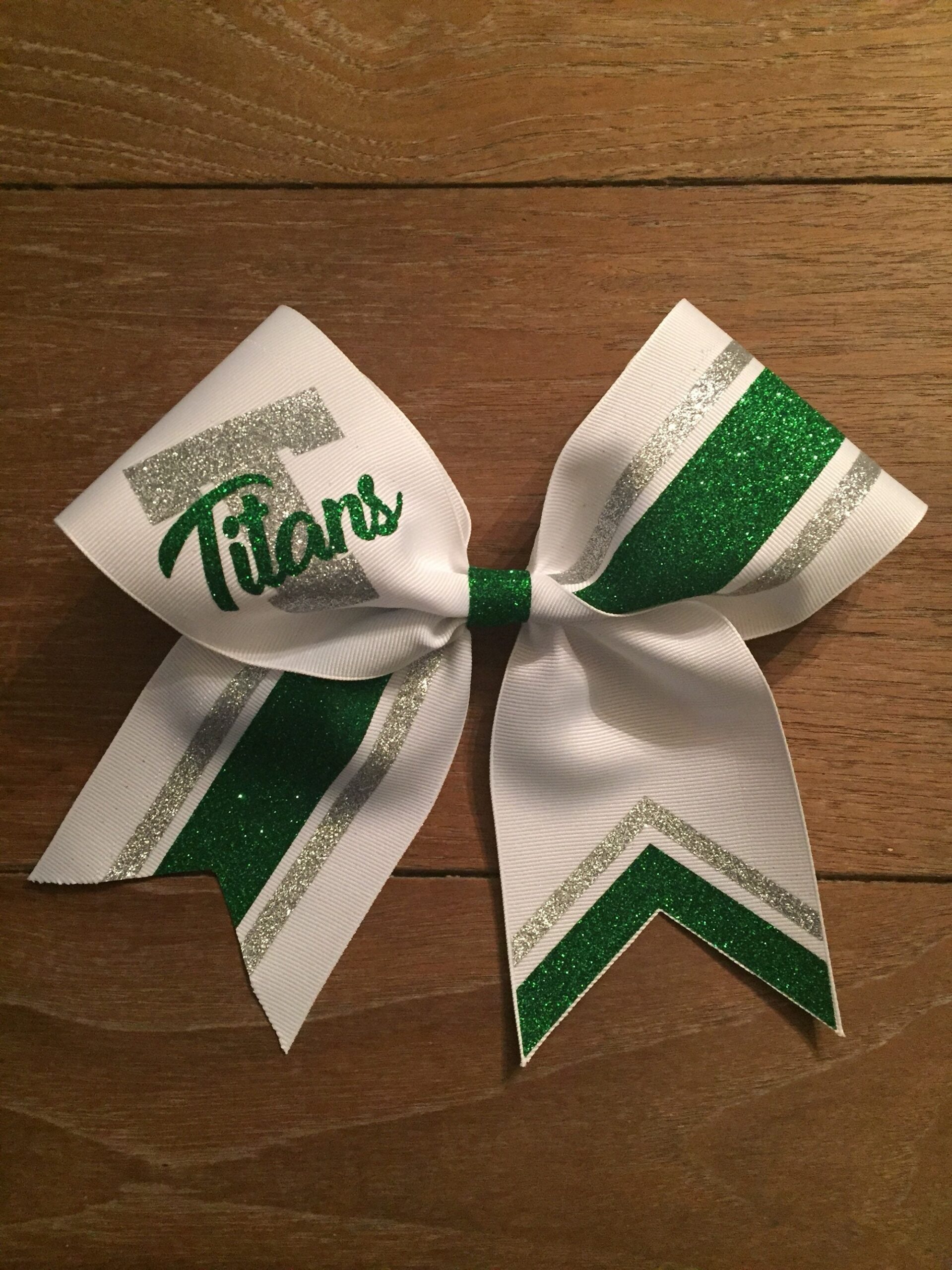 Cheer Bow Template Stripes U0026 Titans Icon For Vinyl Heat Transfer 3