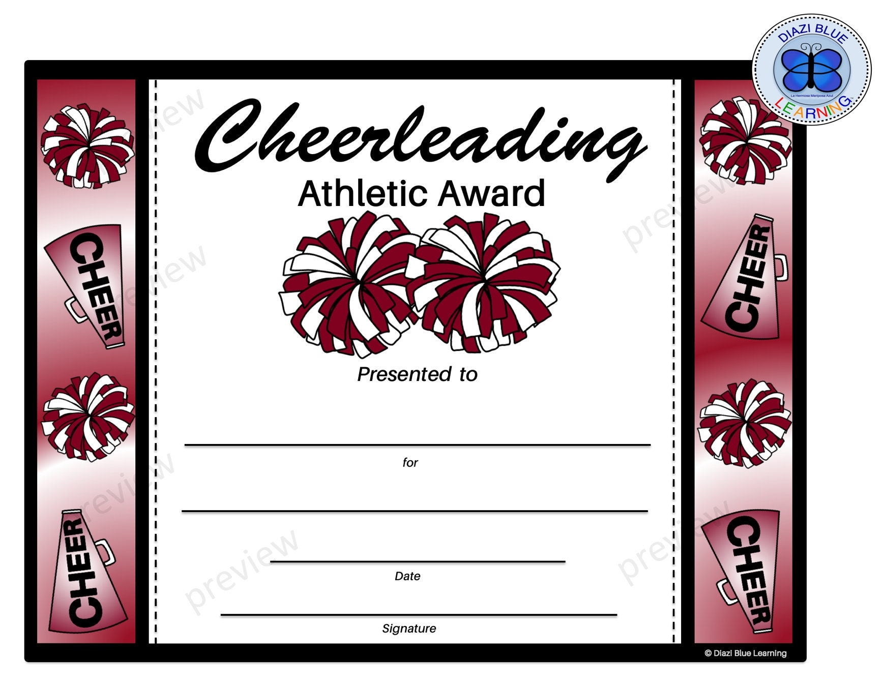 Cheerleading Certificate Cheerleading Award Editable Cheerleading Certificate Editable Certificates Certificates Awards Templates Etsy Cheerleading Certificate Cheerleading Award Editable Cheerleading Certificate Editable Certificates Certificates Awards Templates Etsy