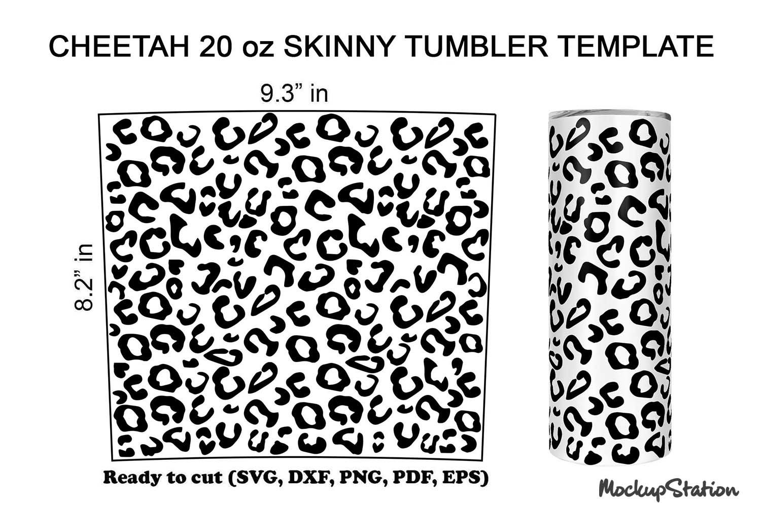 Cheetah Tumbler Svg Leopard Tumbler Template 20oz Skinny Cheetah Tumbler Svg Leopard Tumbler Template 20oz Skinny