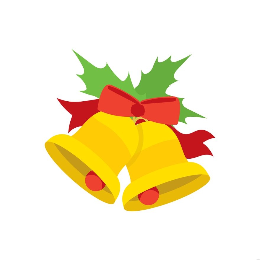 Christmas Bell Illustration In Illustrator SVG JPG EPS PNG Download Template Christmas Bell Illustration In Illustrator SVG JPG EPS PNG Download Template
