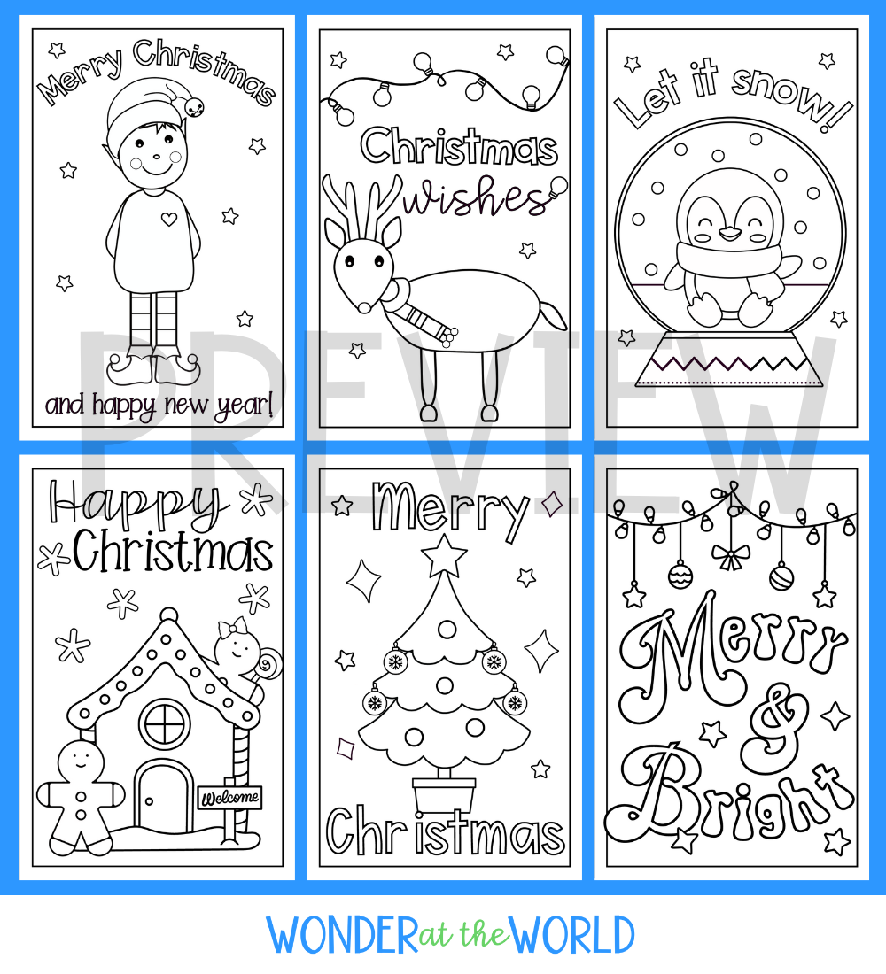 Free Christmas Card Template Printable