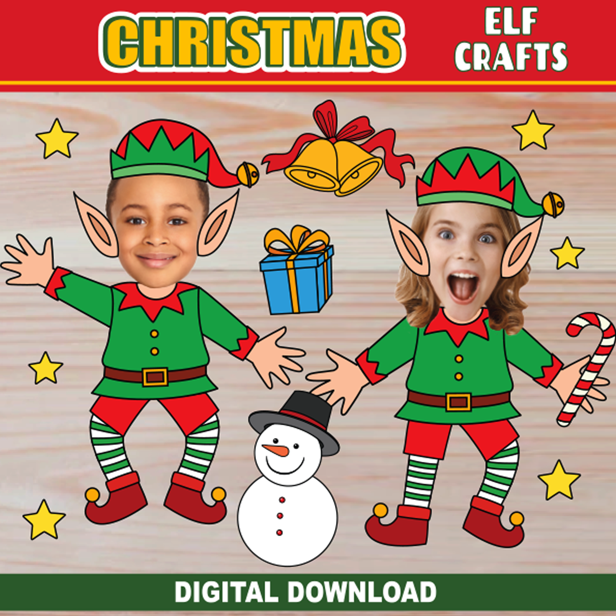 Free Elf Yourself Printable Template Free Elf Yourself Printable Template