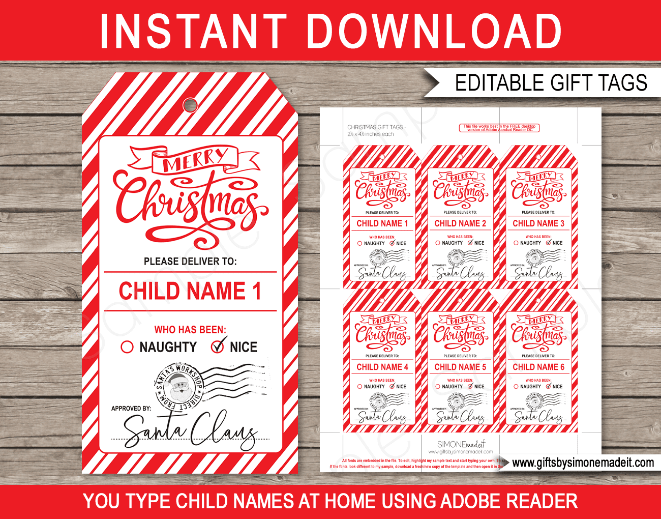 Christmas Gift Tag Templates Free Printable Christmas Gift Tag Templates Free Printable