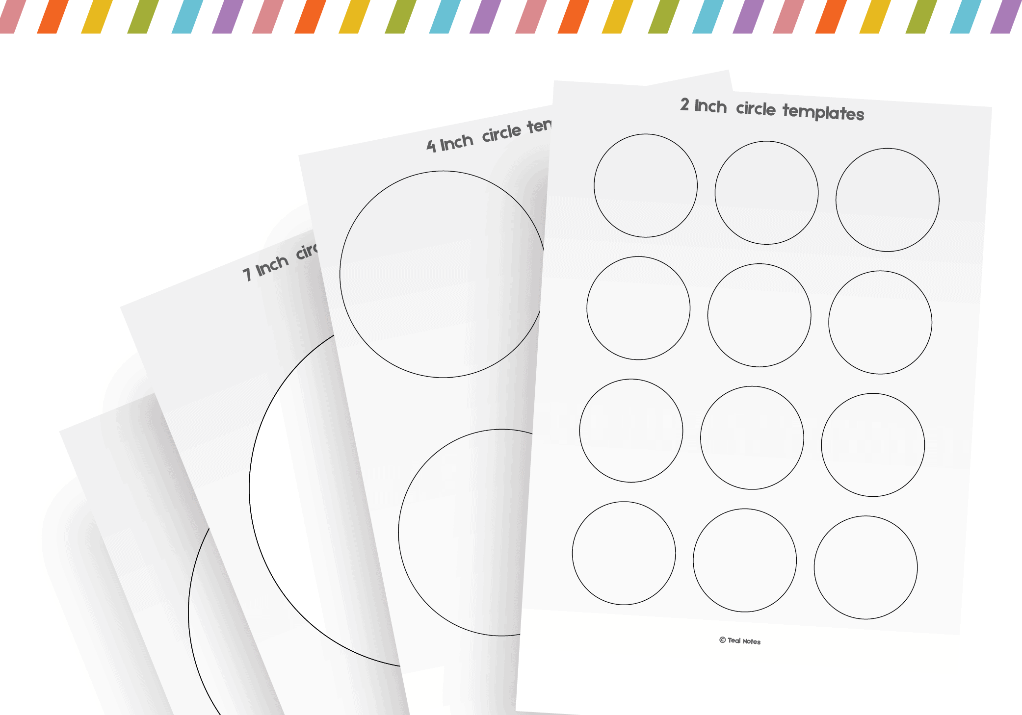Circle Templates Printable Free