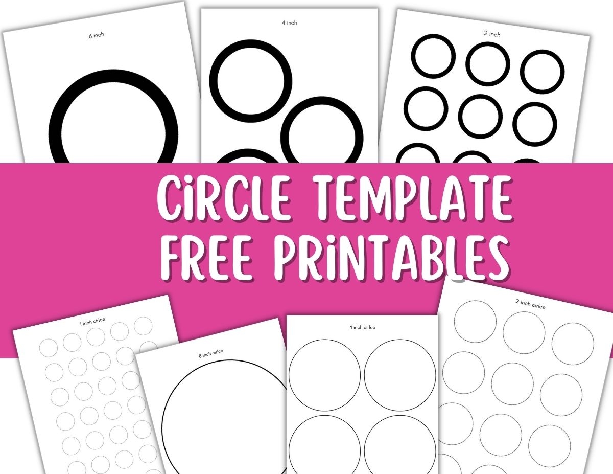 Free Printable 6 Inch Circle Template