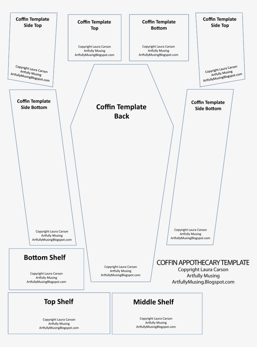 Free Printable Coffin Template Printable