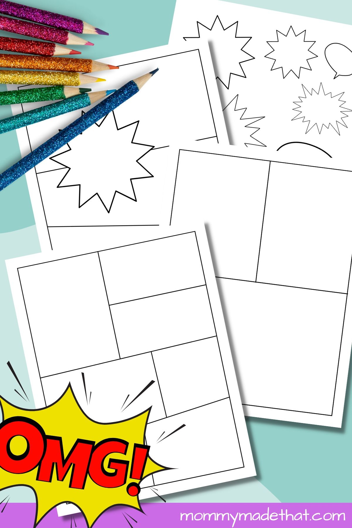 Comic Strip Template Free Printable