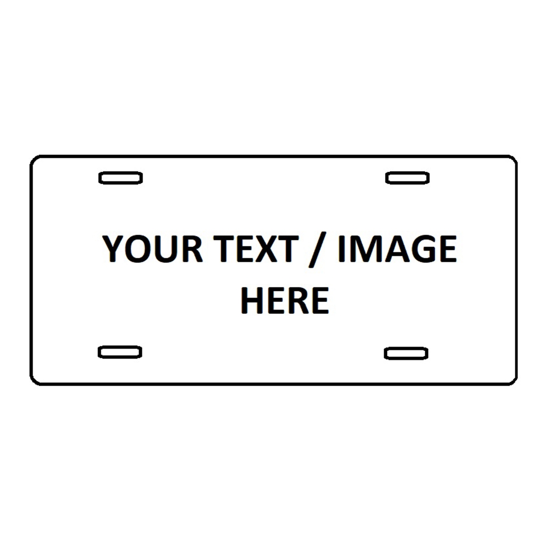 Free Printable Printable License Plate Template