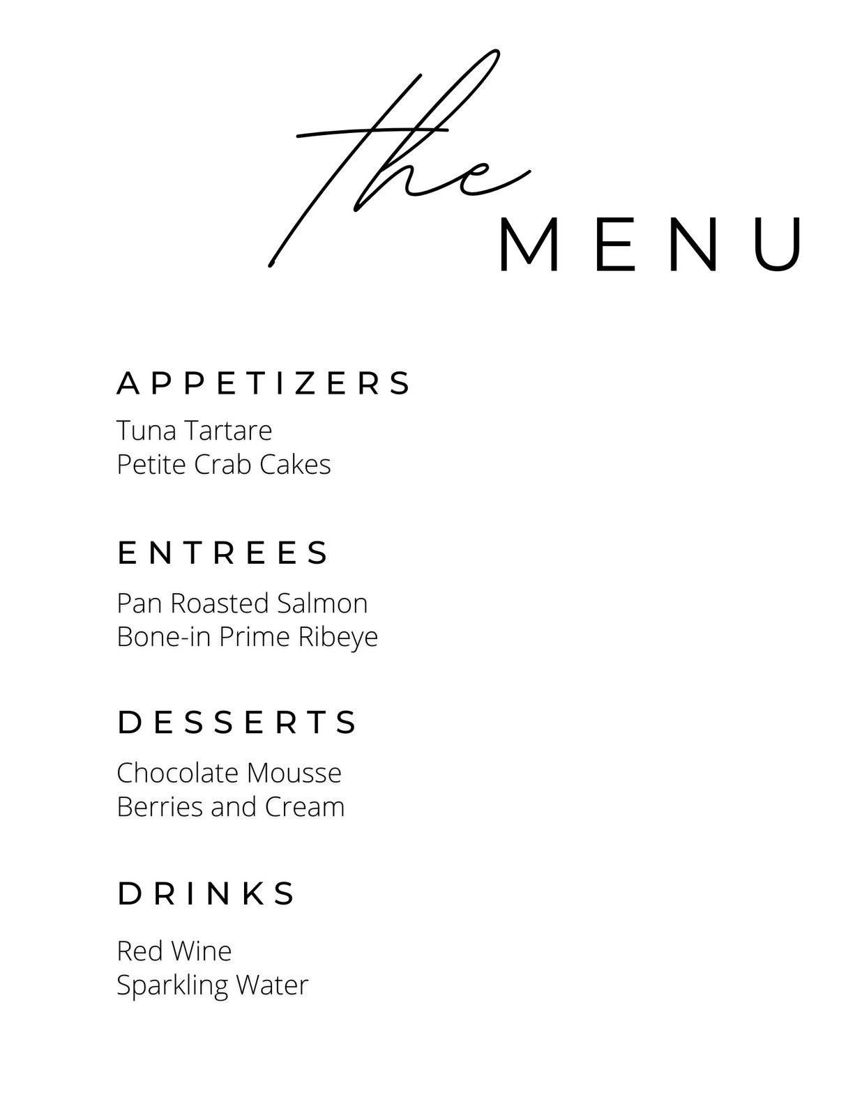 Customize 19 364 Menus Templates Online Canva Customize 19 364 Menus Templates Online Canva