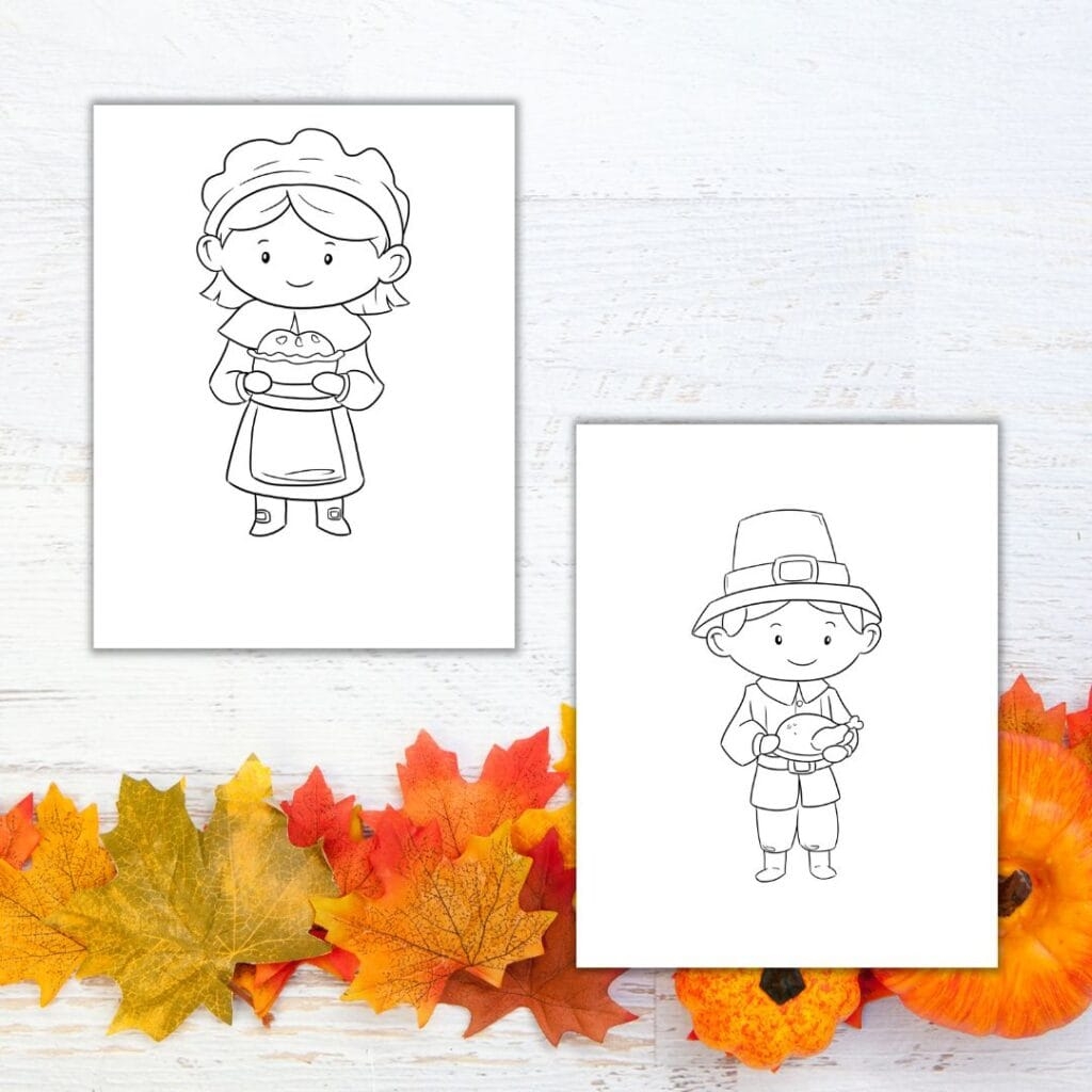 Free Printable Pilgrim Template