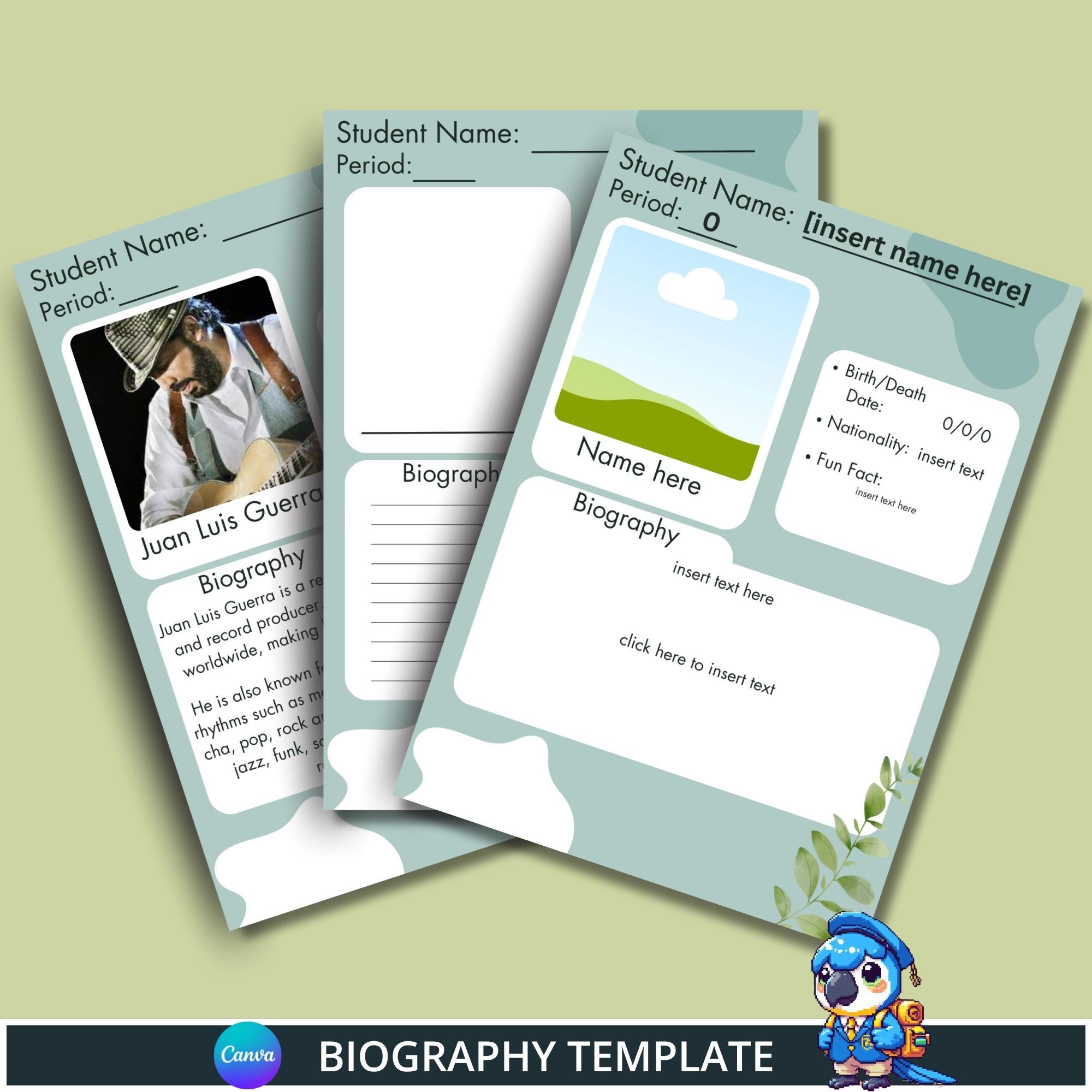 Digital Aesthetic Biography Template A4 Printable Personality Characterization 100 Customizable Life History Assignment Etsy Digital Aesthetic Biography Template A4 Printable Personality Characterization 100 Customizable Life History Assignment Etsy