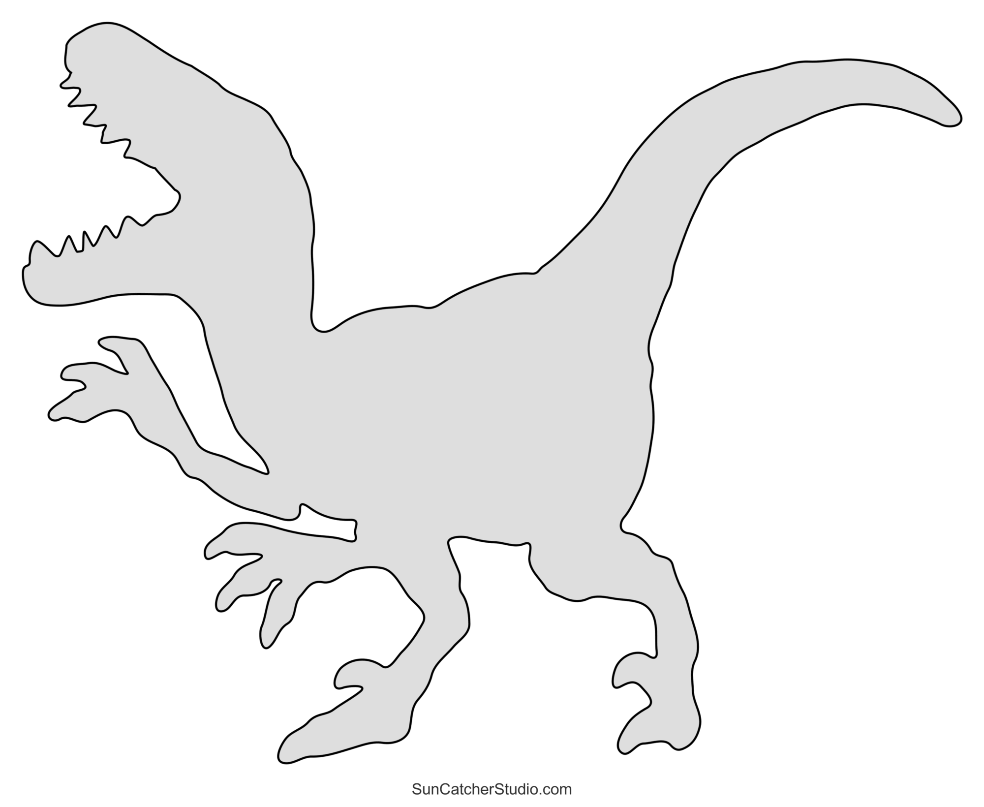 Dinosaur Template Free Printable