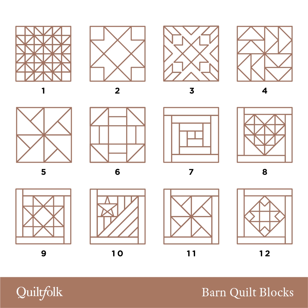 DIY Barn Quilt Quiltfolk Worksheets Library