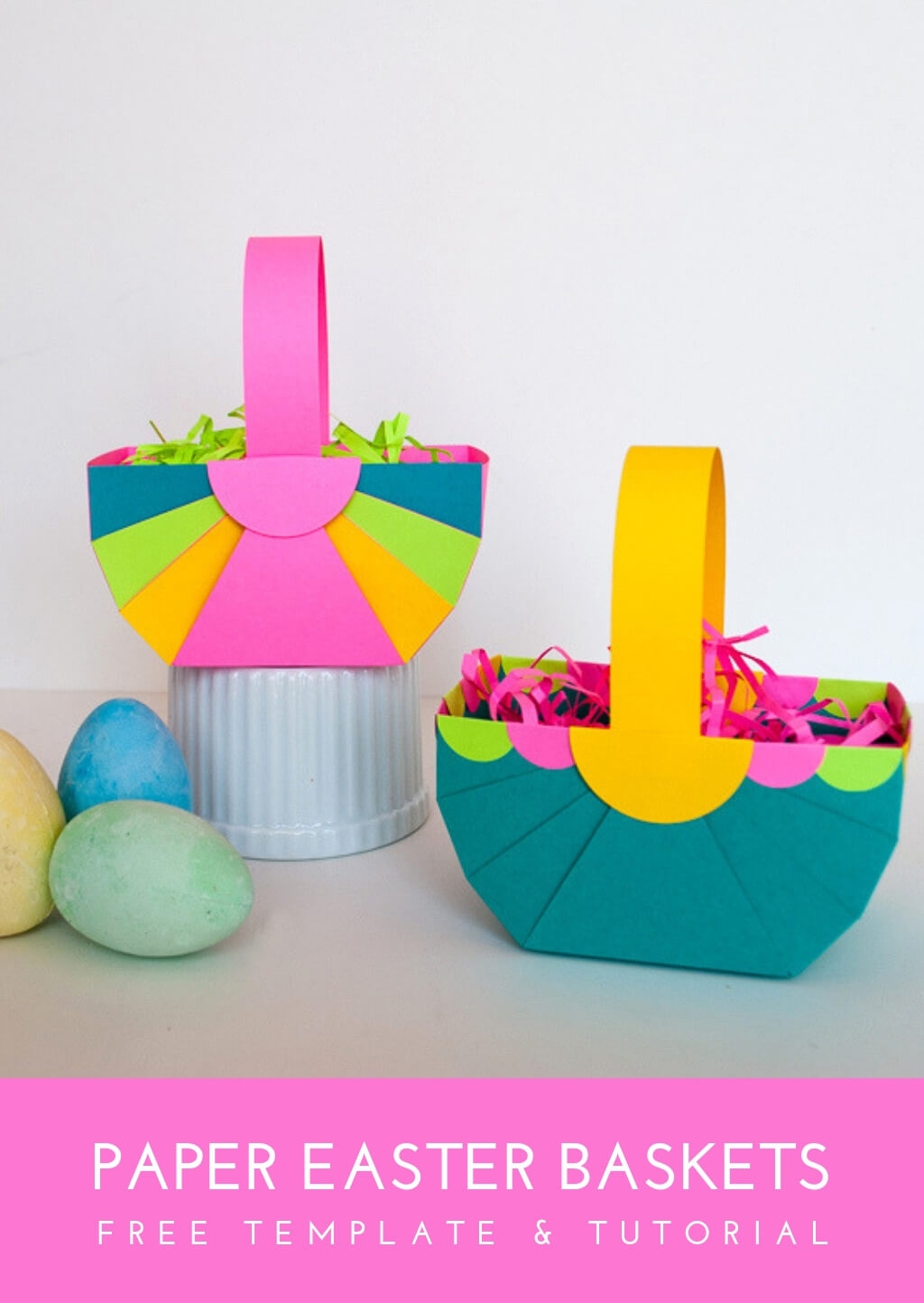 Easter Basket Template Free Printable