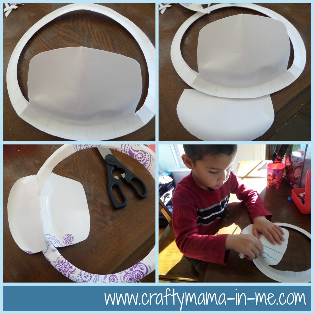DIY Engineer Paper Plate Hat Inspired By Pete The Cat Crafty Mama In ME 