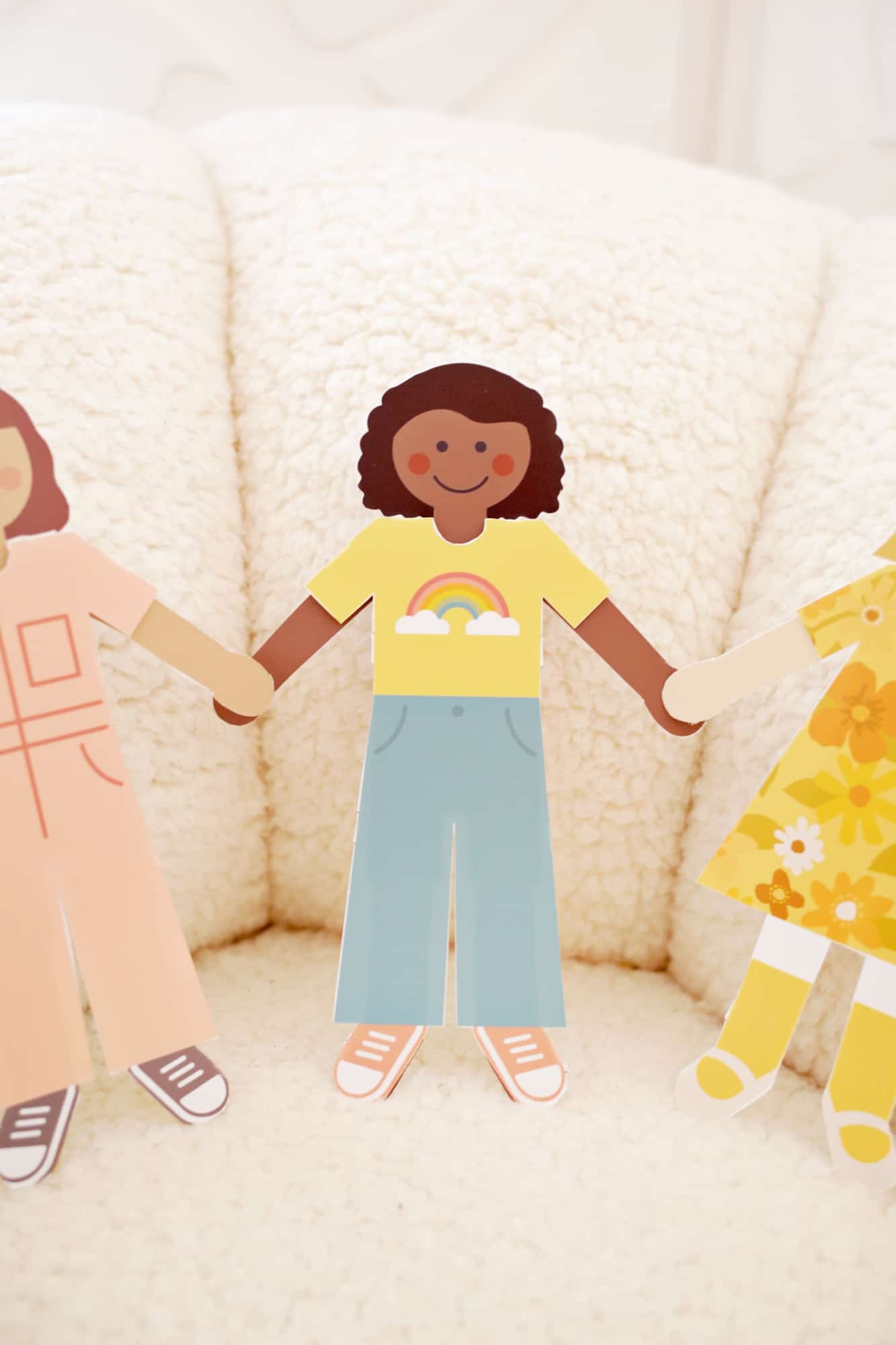 DIY Paper Dolls with Free Printables A Beautiful Mess DIY Paper Dolls with Free Printables A Beautiful Mess