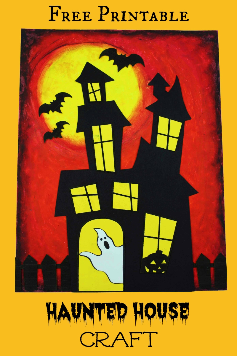 DIY Printable Haunted House Craft Mama Likes This