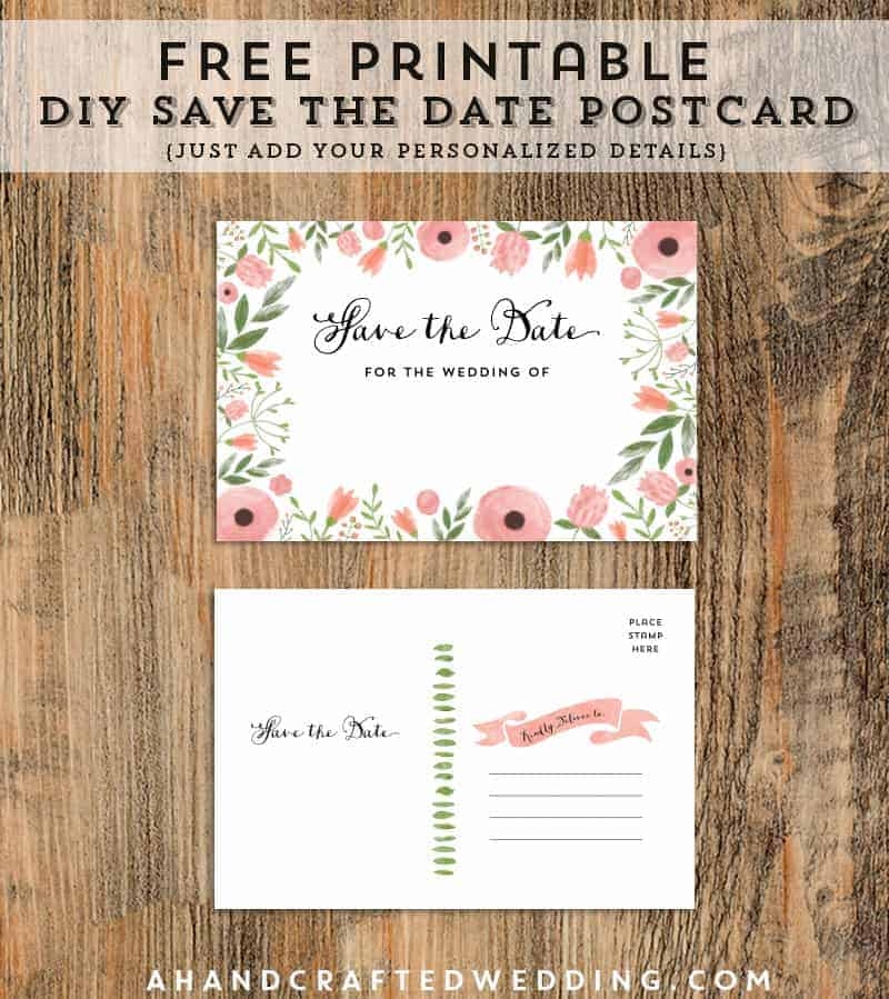 Save The Date Templates Free Printables Save The Date Templates Free Printables