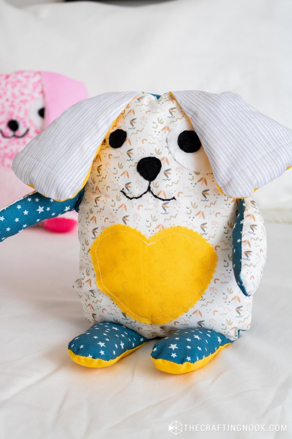 DIY Stuffed Animals Free Stuffed Dog Sewing Pattern The Crafting Nook