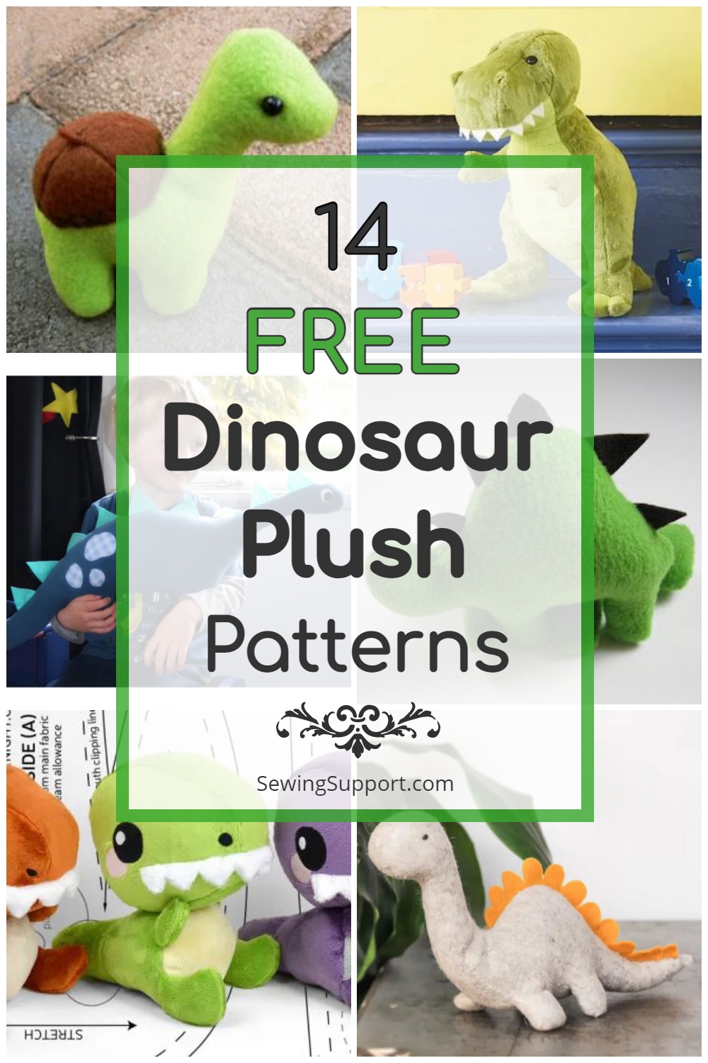 Template Free Printable Dinosaur Sewing Patterns Template Free Printable Dinosaur Sewing Patterns