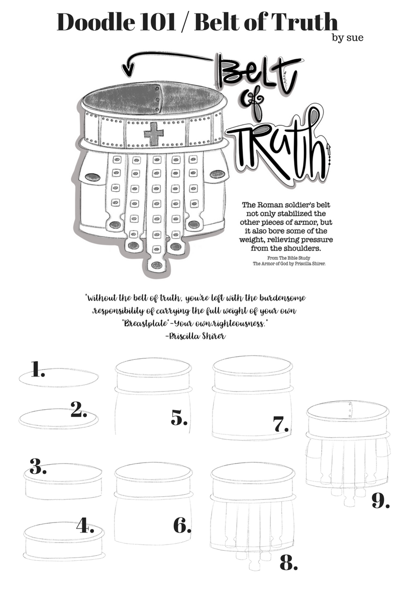 Doodle 101 Belt Of Truth 1Arthouse