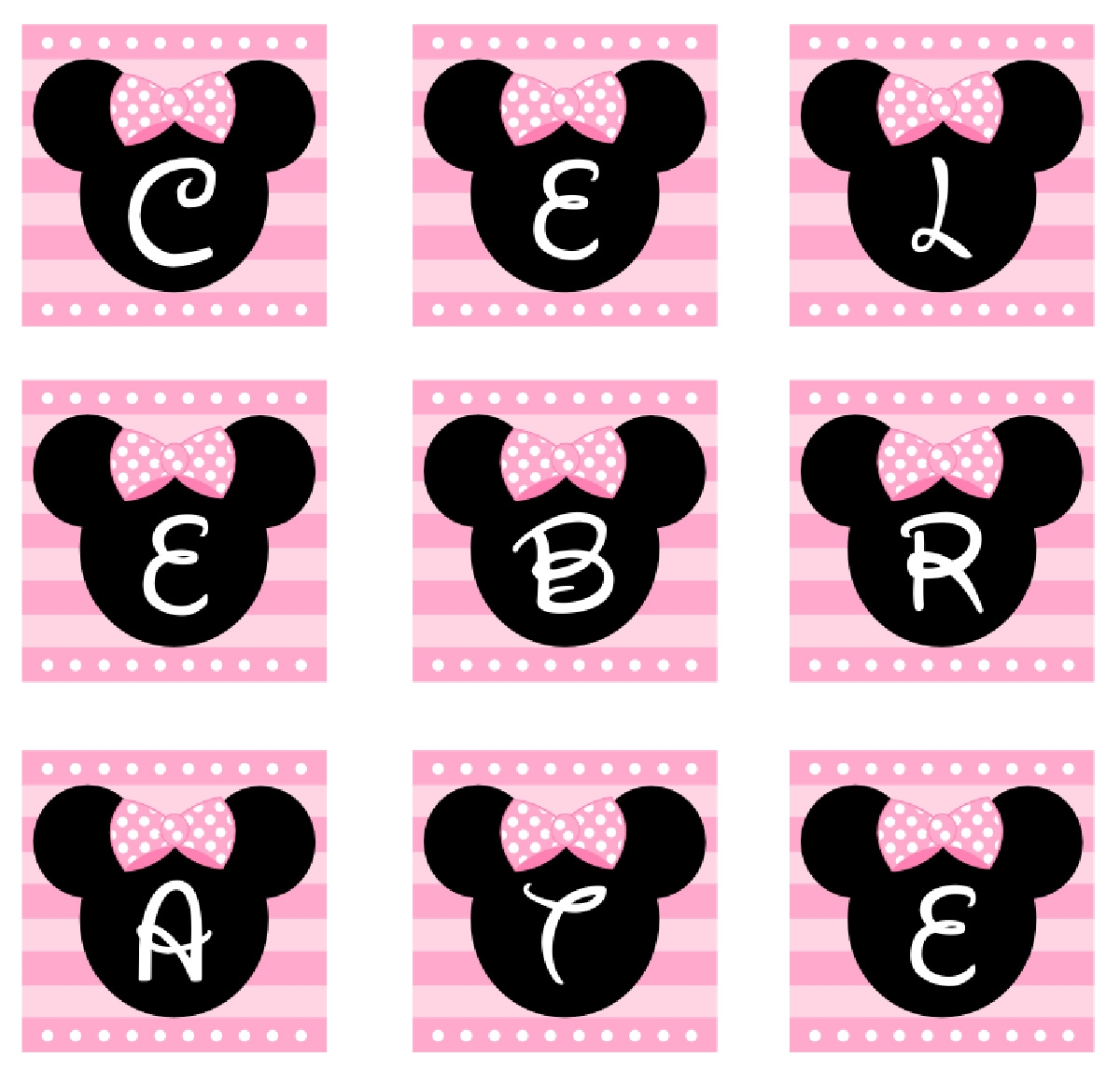 Free Minnie Mouse Printable Templates