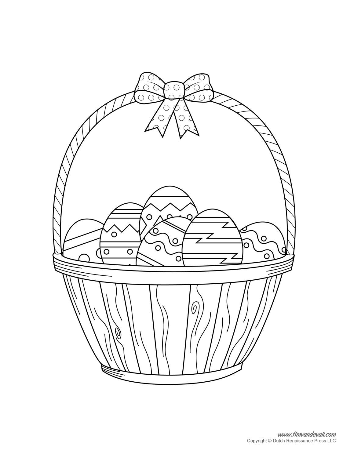 Free Printable Basket Template