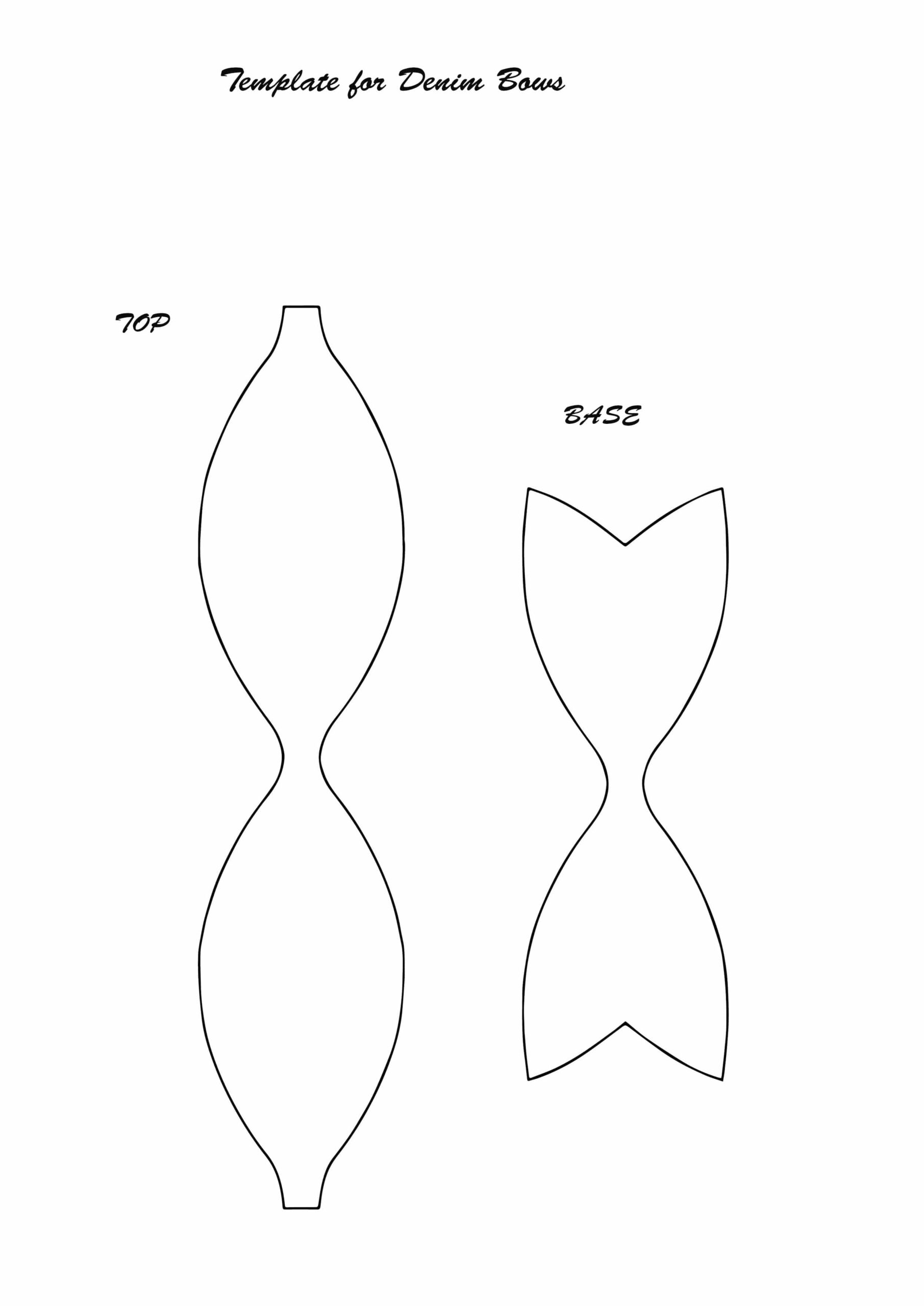 Free Bow Tie Template Printable Free Bow Tie Template Printable