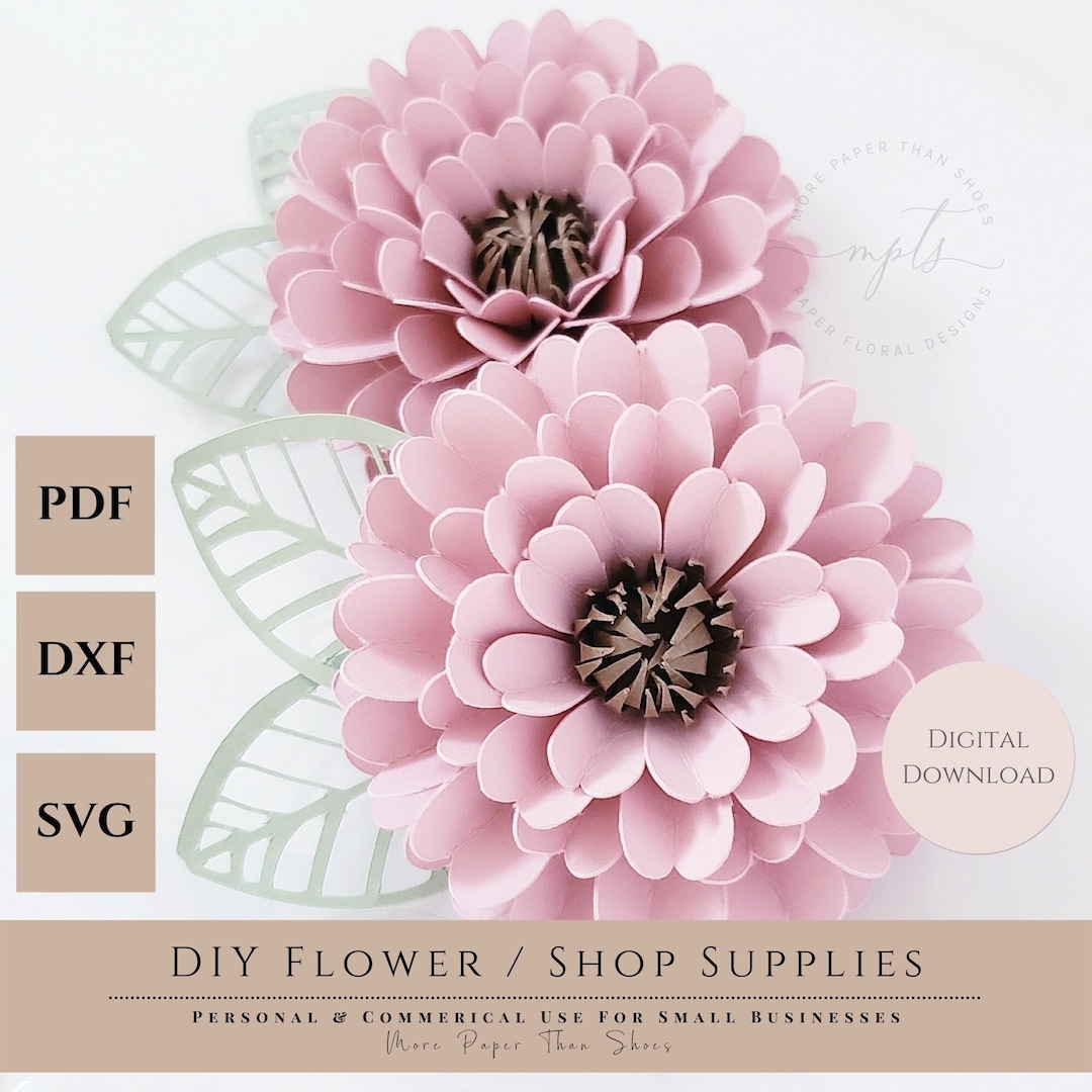 Free Printable 3d Flower Templates
