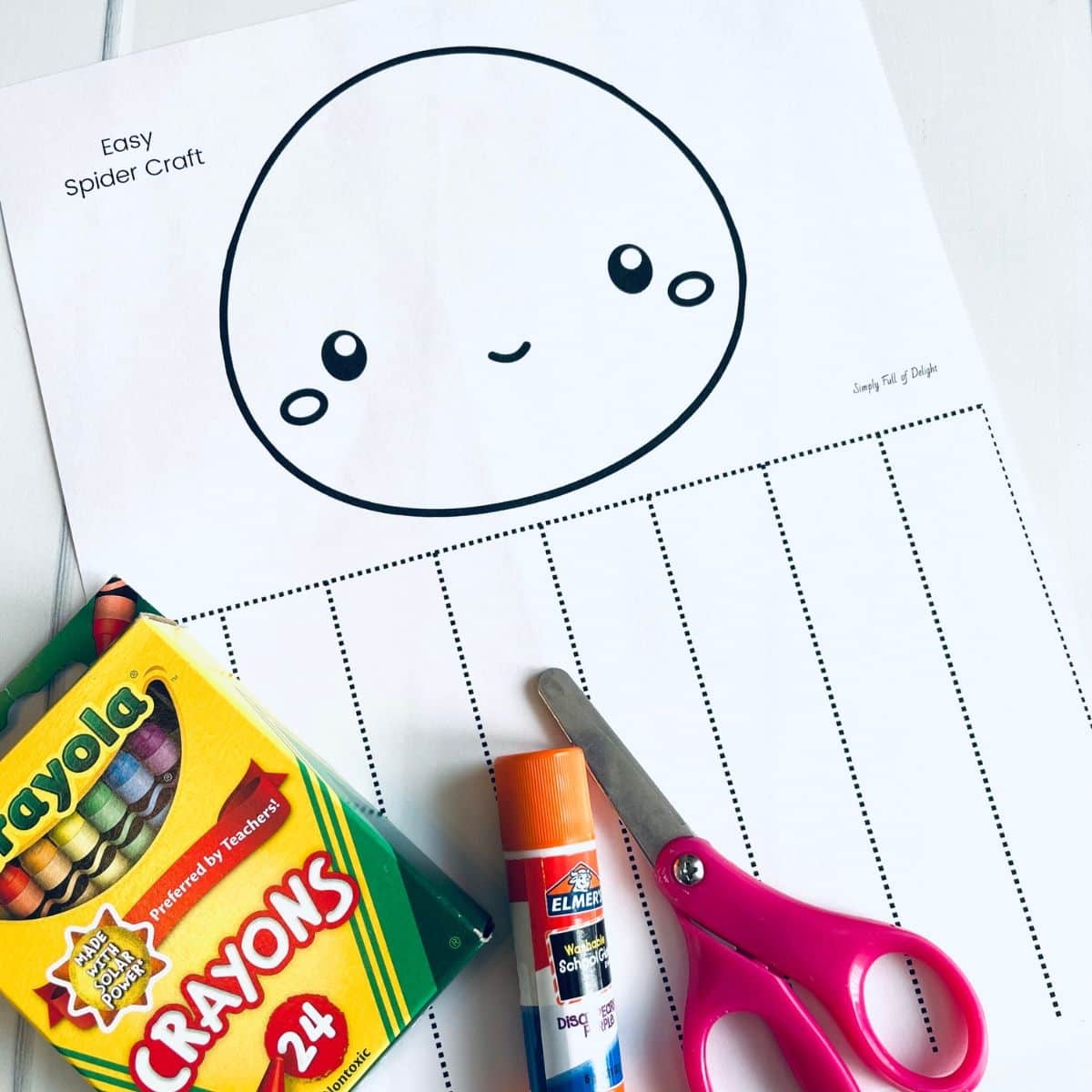 Easy Printable Spider Craft Story Simply Full Of Delight Easy Printable Spider Craft Story Simply Full Of Delight