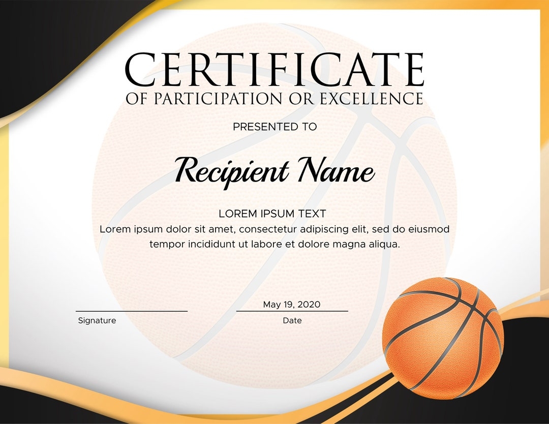 Editable Basketball Award Certificates Customizable Basketball Certificate Templates Sports Award Certificates Etsy Editable Basketball Award Certificates Customizable Basketball Certificate Templates Sports Award Certificates Etsy