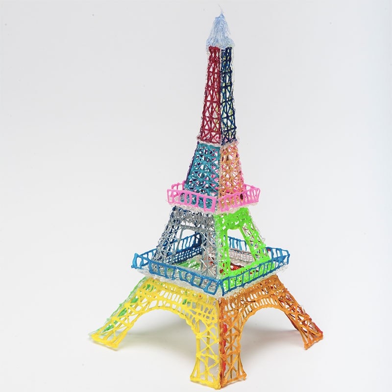 Eiffel Tower 3D Pen Stencil 3Doodler