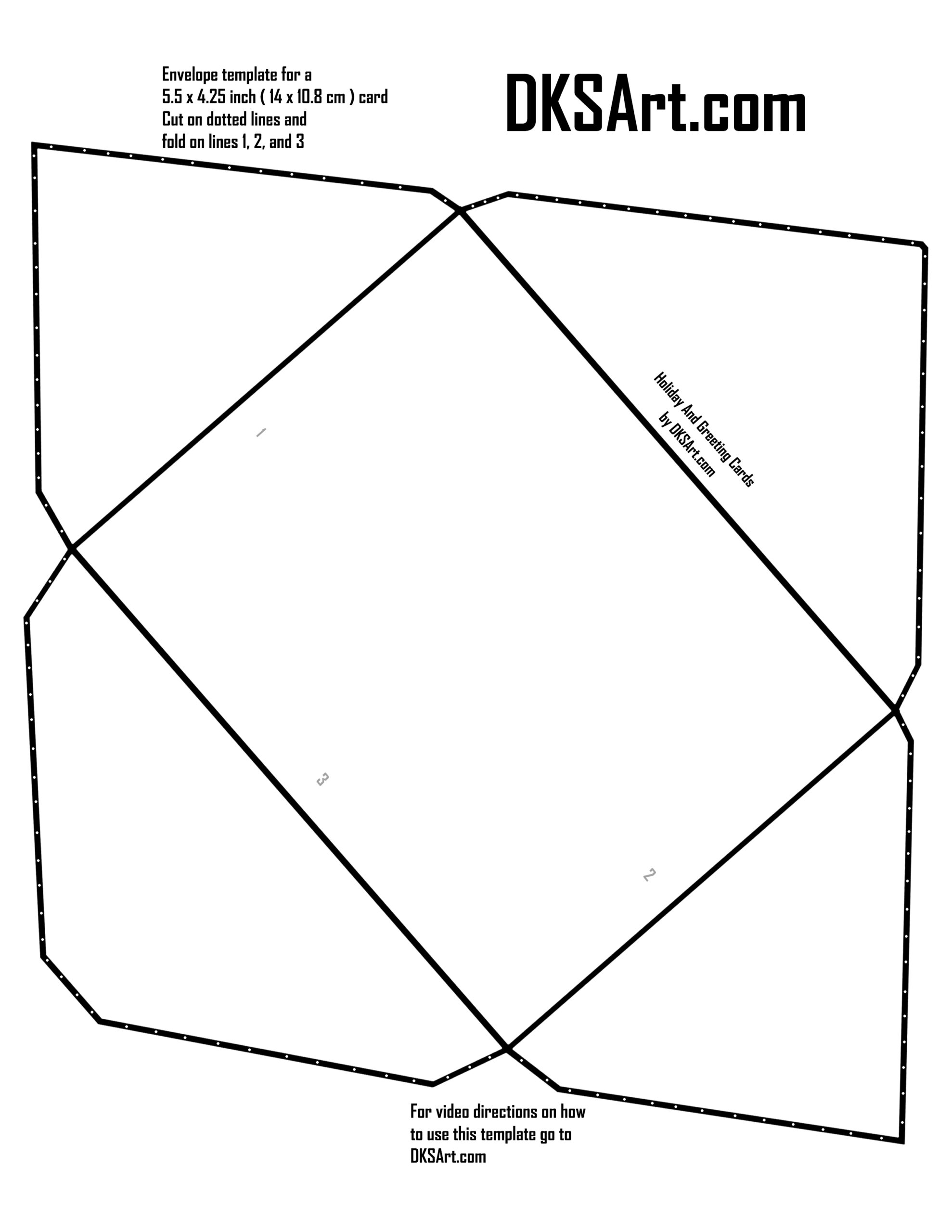 Envelope Template Style 1