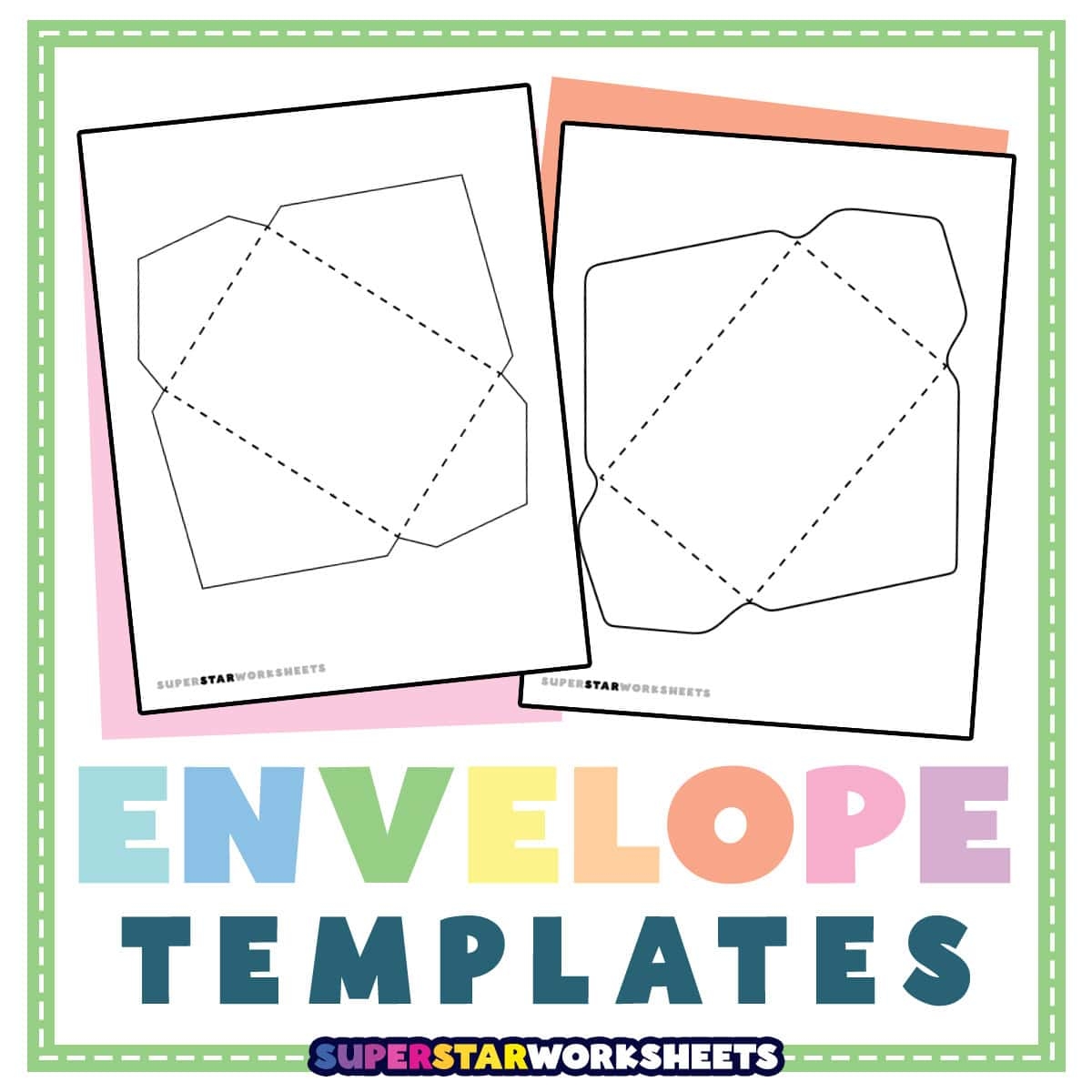 Free Envelope Template Printable Free Envelope Template Printable