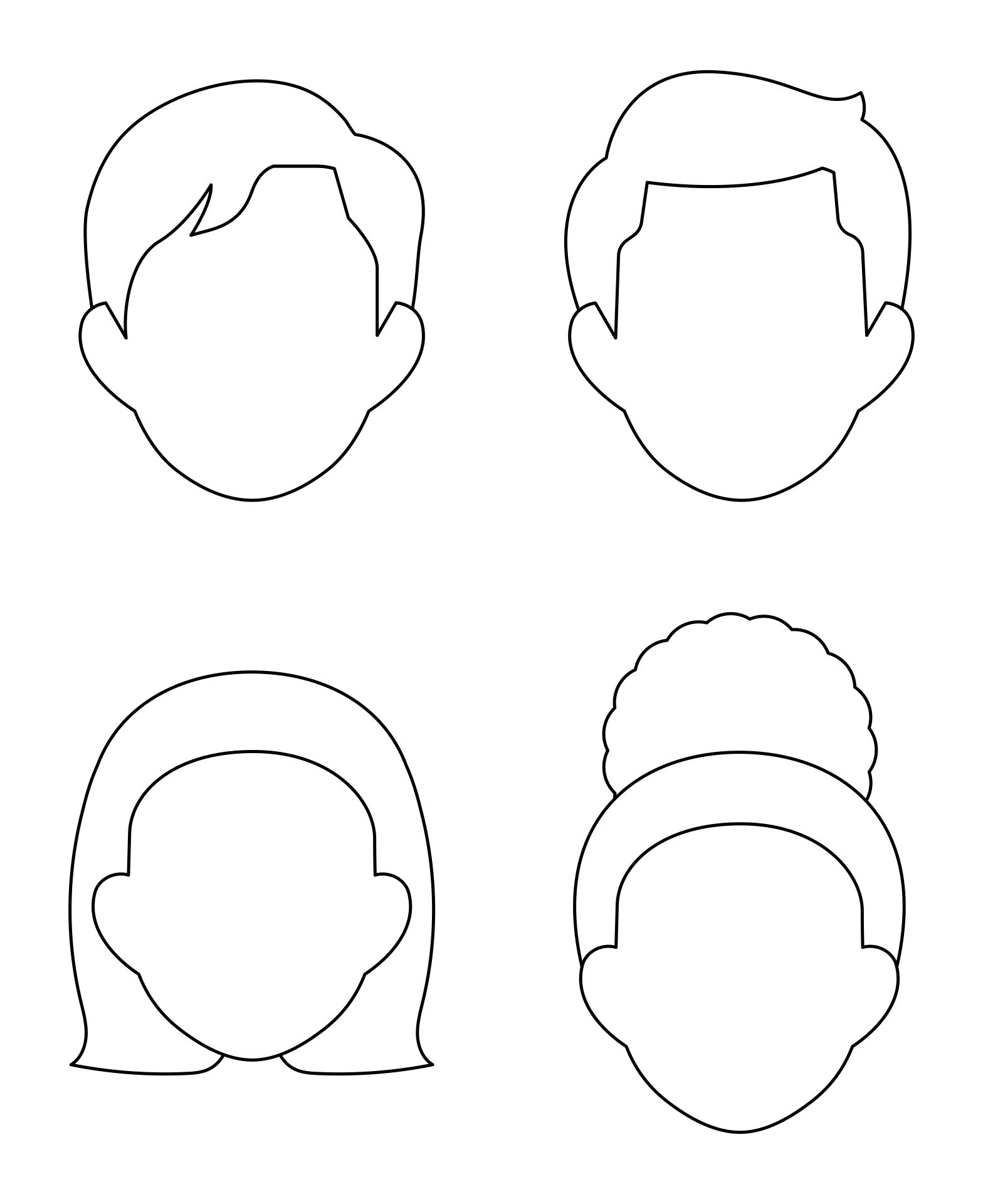 Face Template 10 Free PDF Printables Printablee Face Template 10 Free PDF Printables Printablee